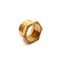 Thrifco Plumbing 3/8 Inch MIP x 1/4 Inch FIP Bushing Brass 9316057 - alternate 4